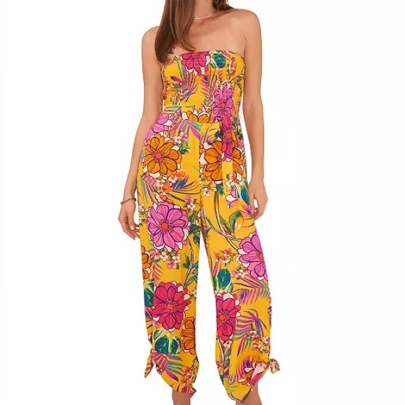 1. State Pants - 1.STATE Tropical-Inspired Dress or Cover-Up — Size Large — Brand New